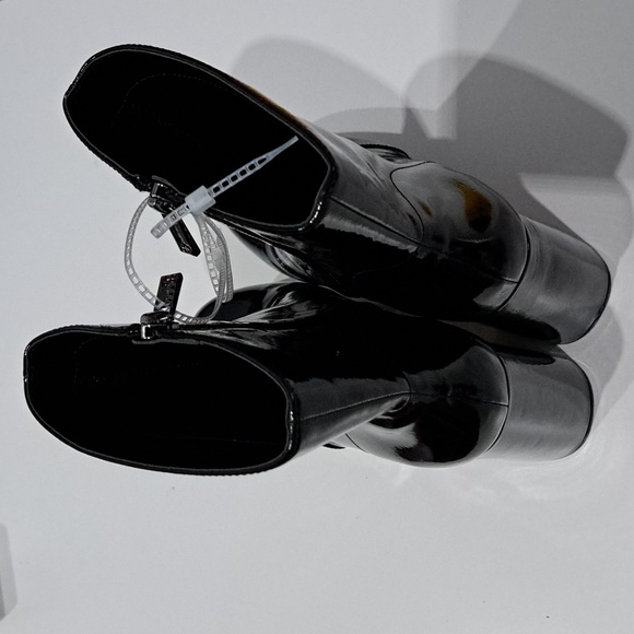 Jessica Simpson Madlaina Patent Platform Booties - Picture 7 of 9